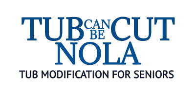 Tub Cut Nola Logo in Blue